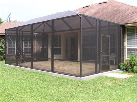 outdoor screen enclosure southern metals|screen enclosures for decks.